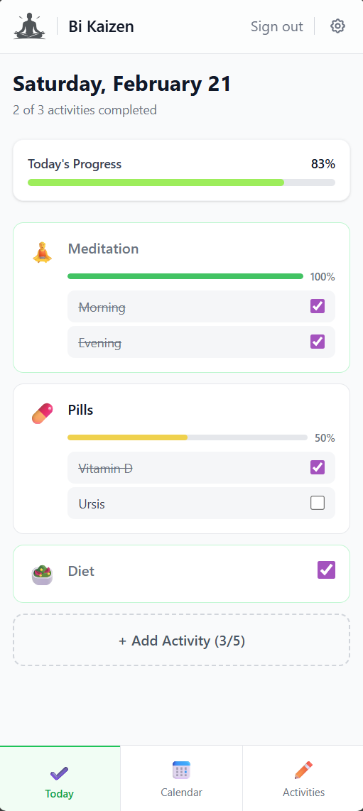 Bi Kaizen - Screenshot 2