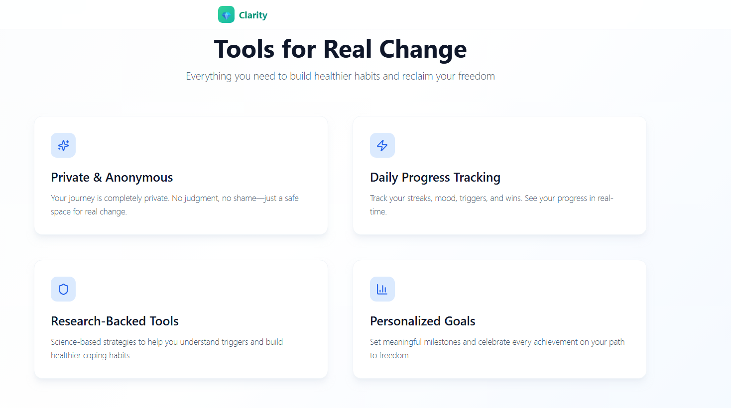 Clarity AI - Screenshot 2