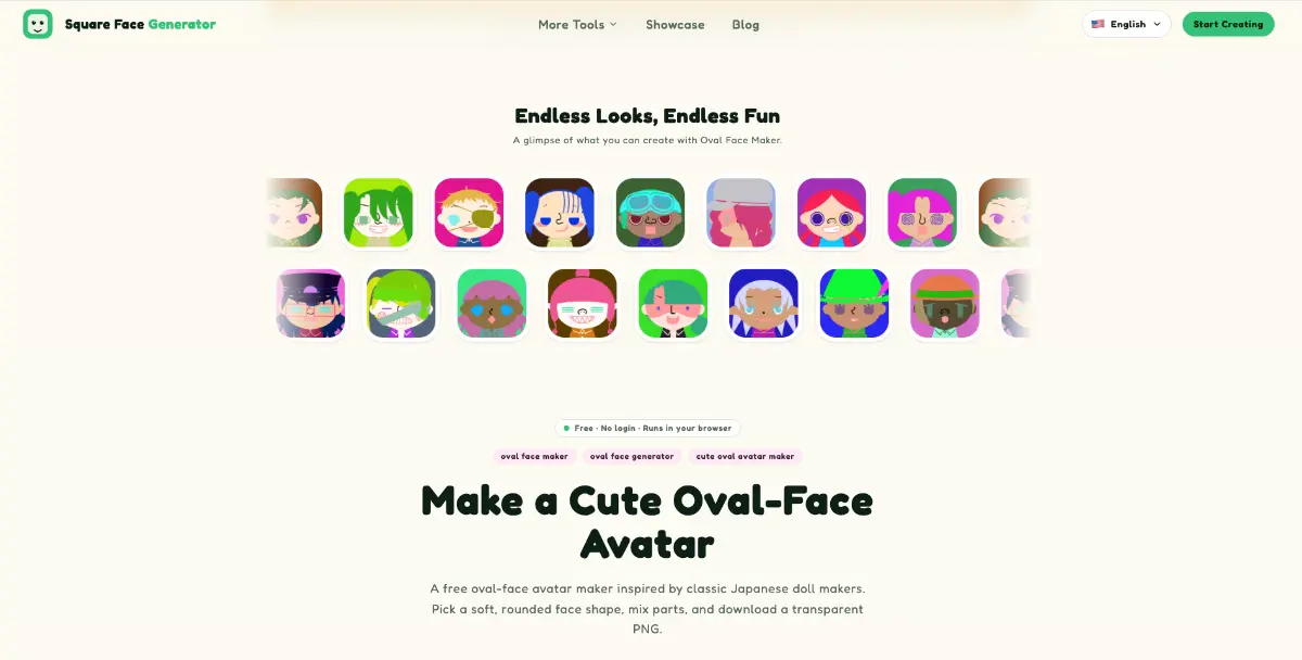 Square Face Generator - Screenshot 3
