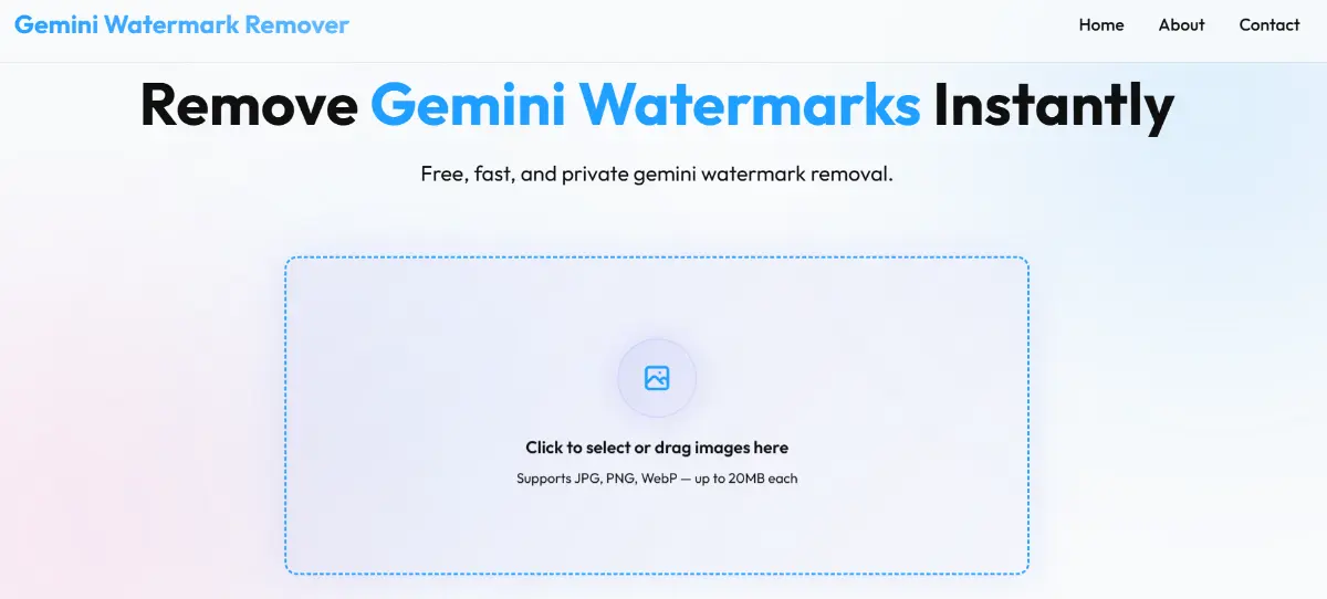 Gemini Watermark Remover - Screenshot 1
