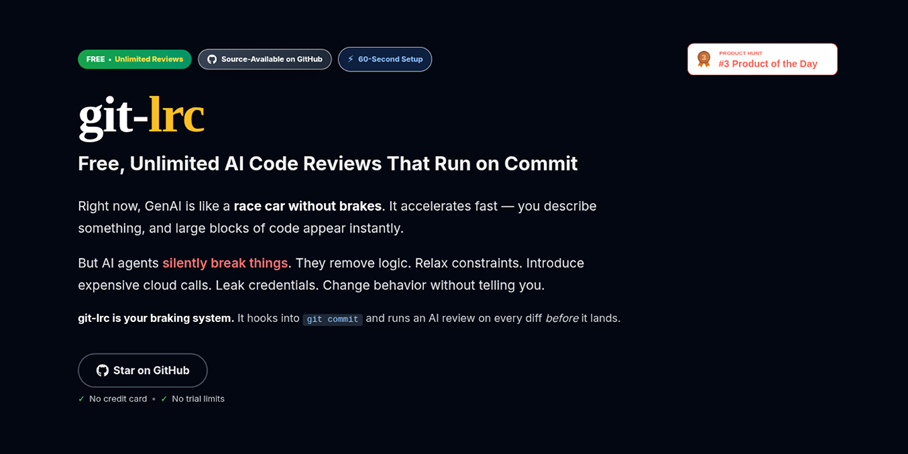 git-lrc - Screenshot 1
