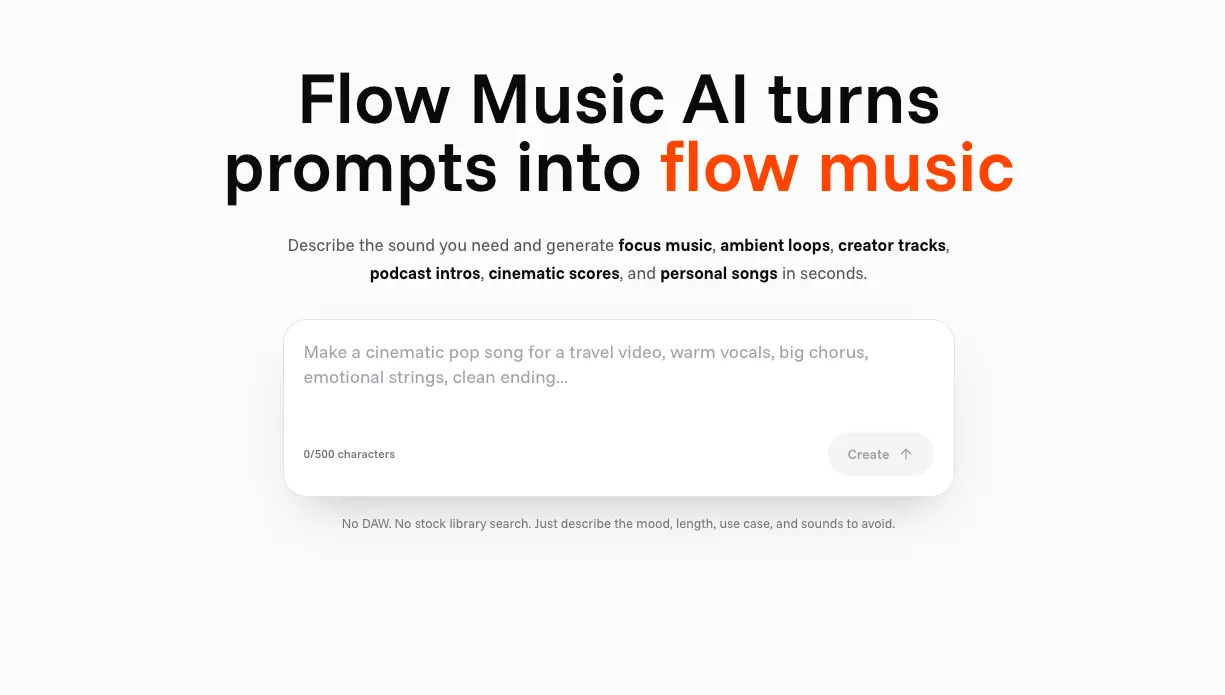 Flow Music AI - Screenshot 2