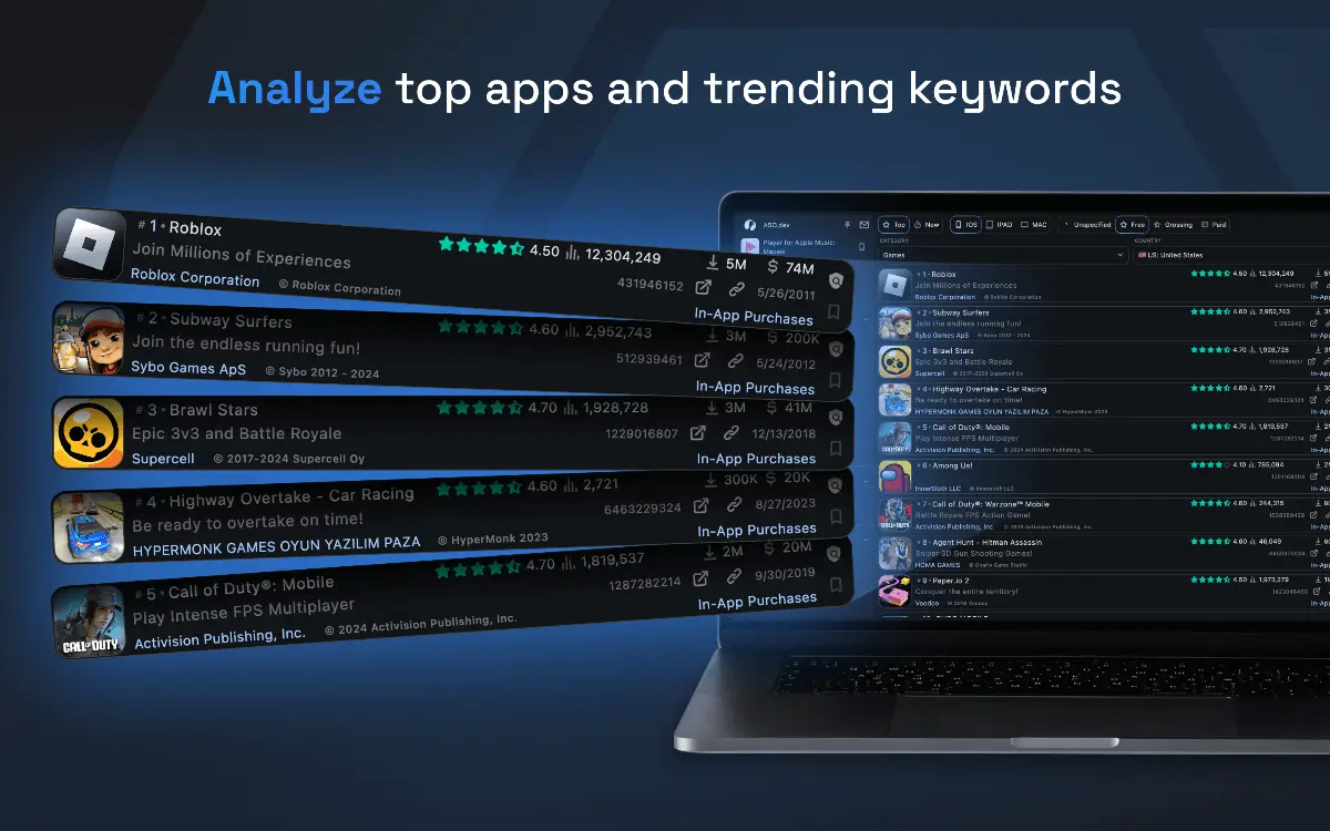 ASO.dev - Screenshot 2