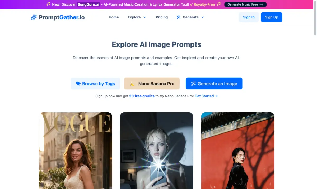 PromptGather - Screenshot 2