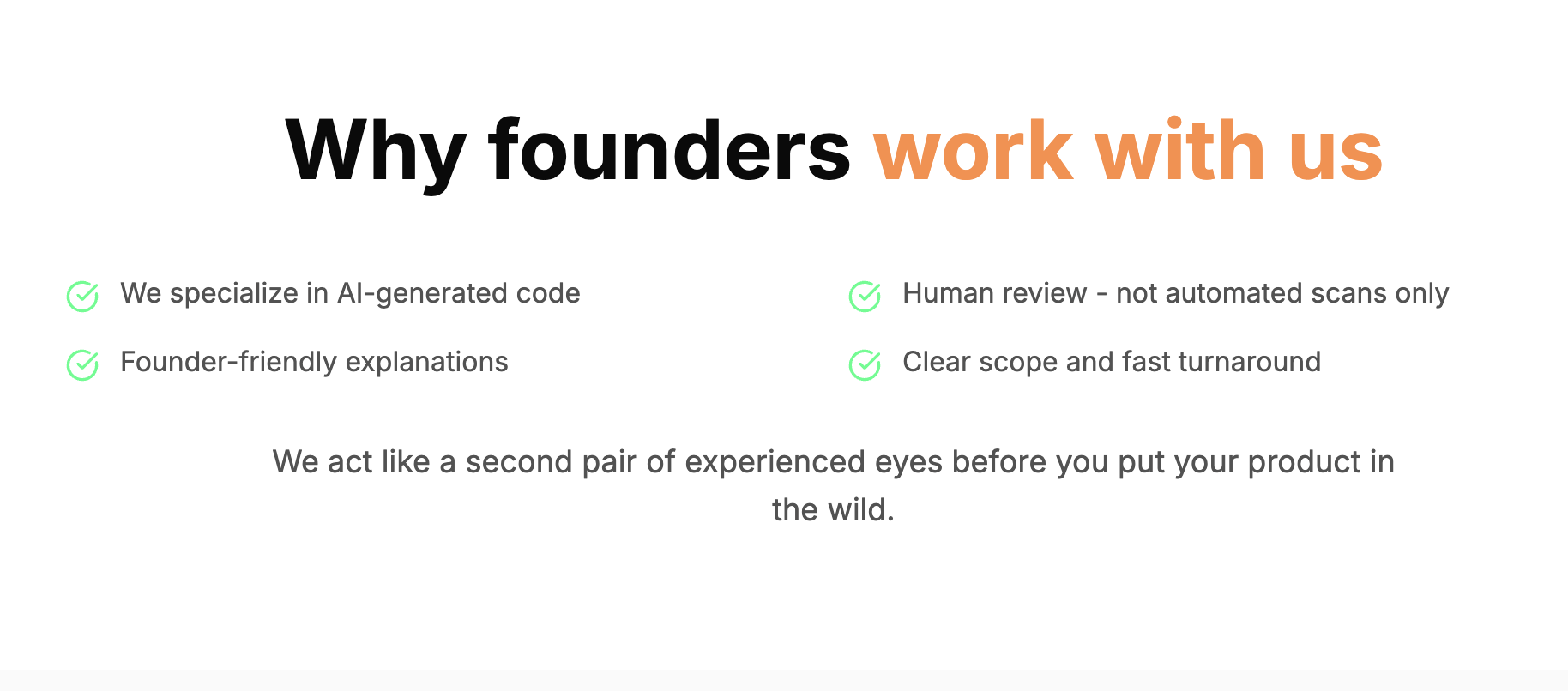 VIBECODE AUDIT - Screenshot 2