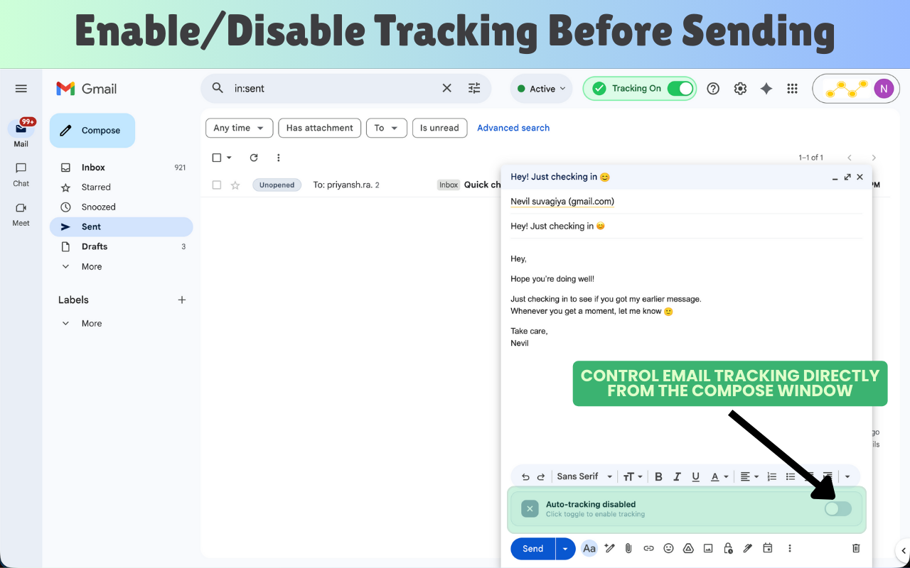 TrackMailBox - Screenshot 2
