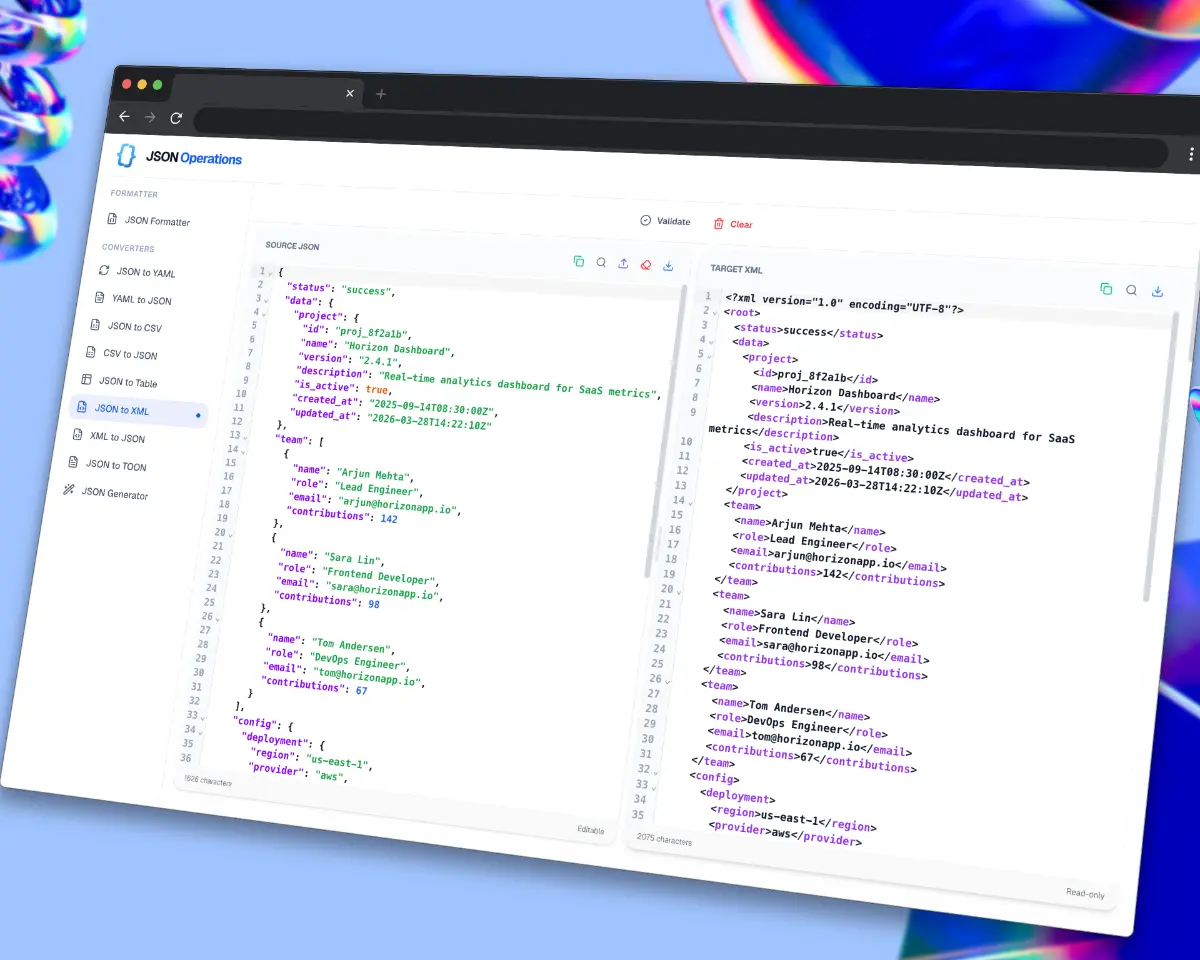 JSON Operations - Screenshot 3