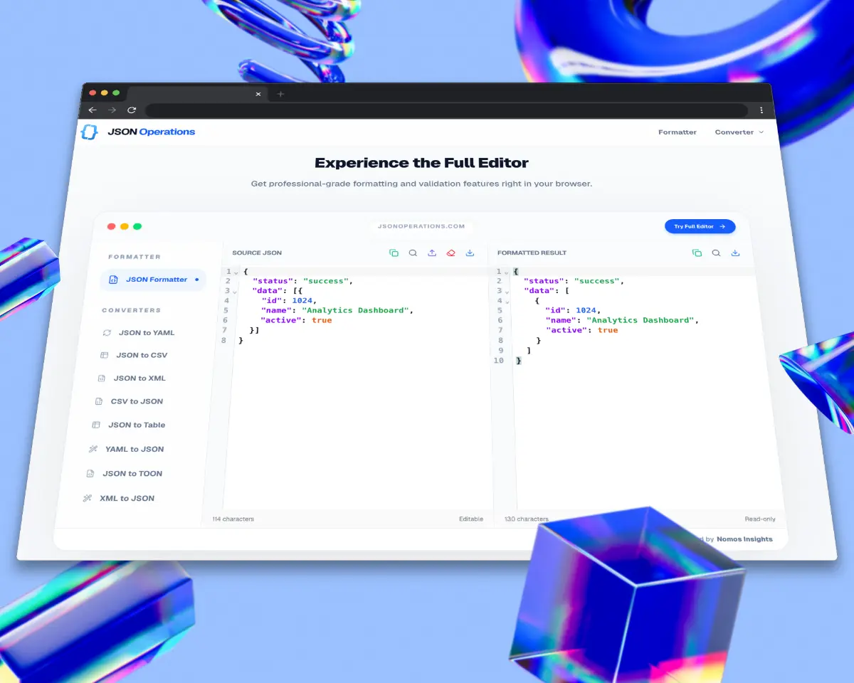 JSON Operations - Screenshot 5