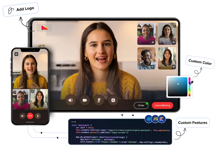 MirrorFly Video Call SDK - Screenshot 2