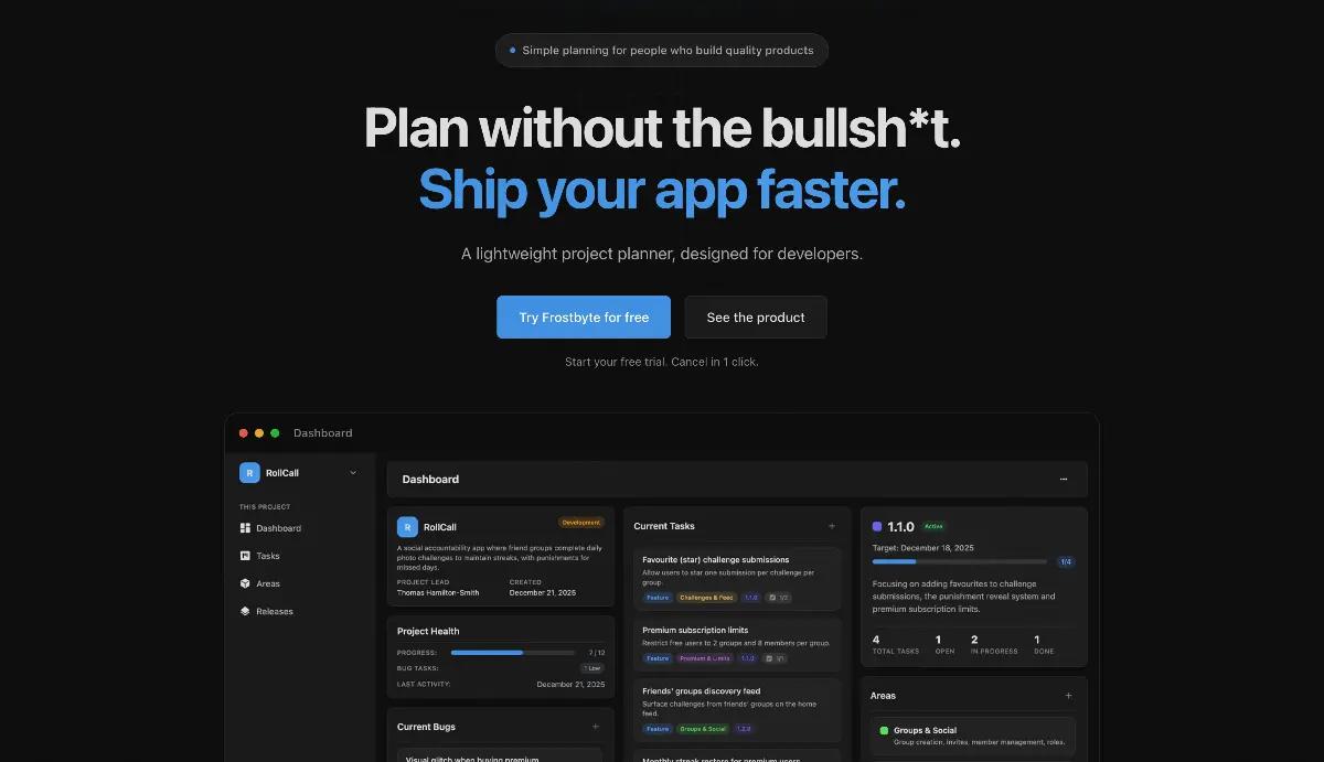 Frostbyte - Screenshot 1