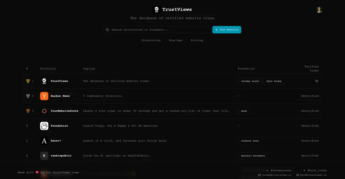 trustviews - Screenshot 2