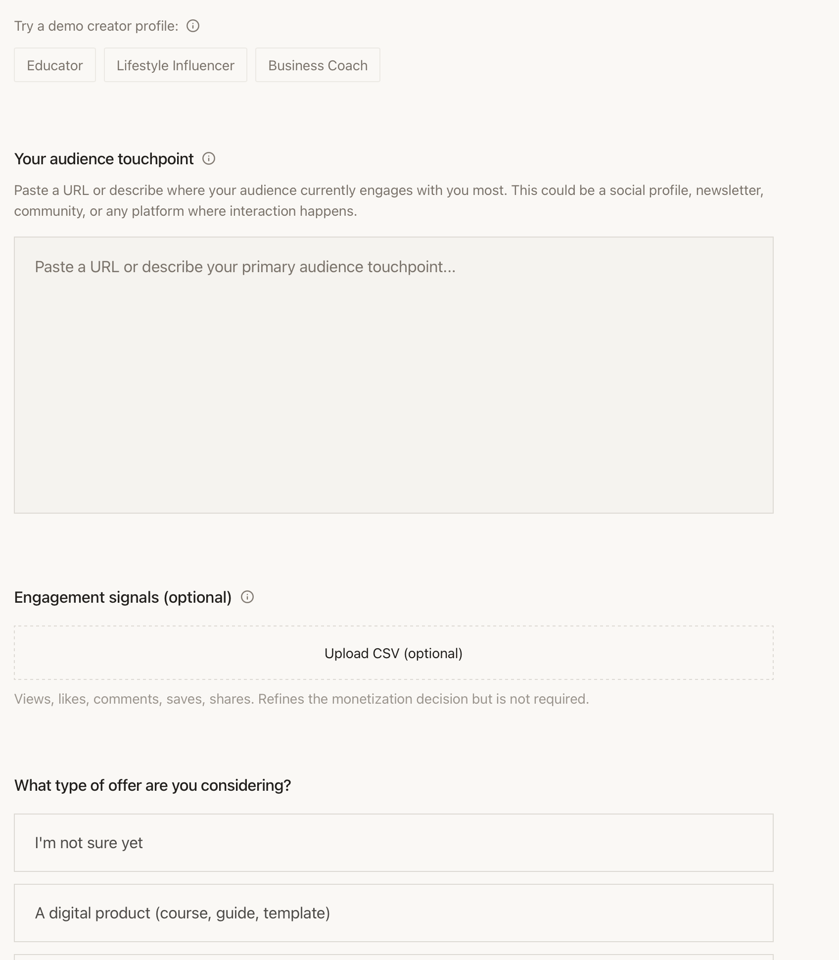 MonetizeMyVibe - Screenshot 3