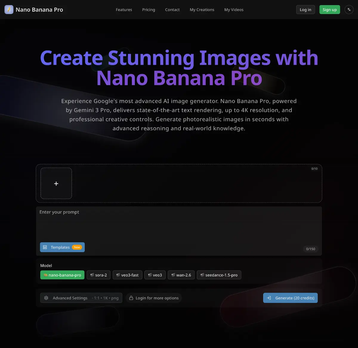 Nano Banana Pro - Screenshot 1