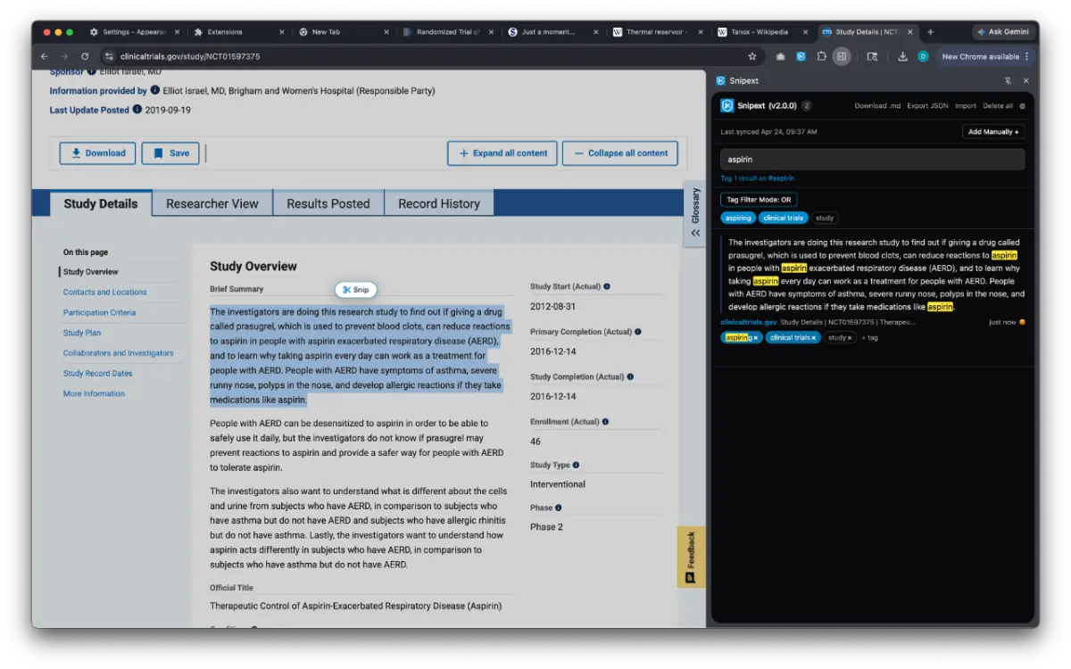 Snipext - Screenshot 4