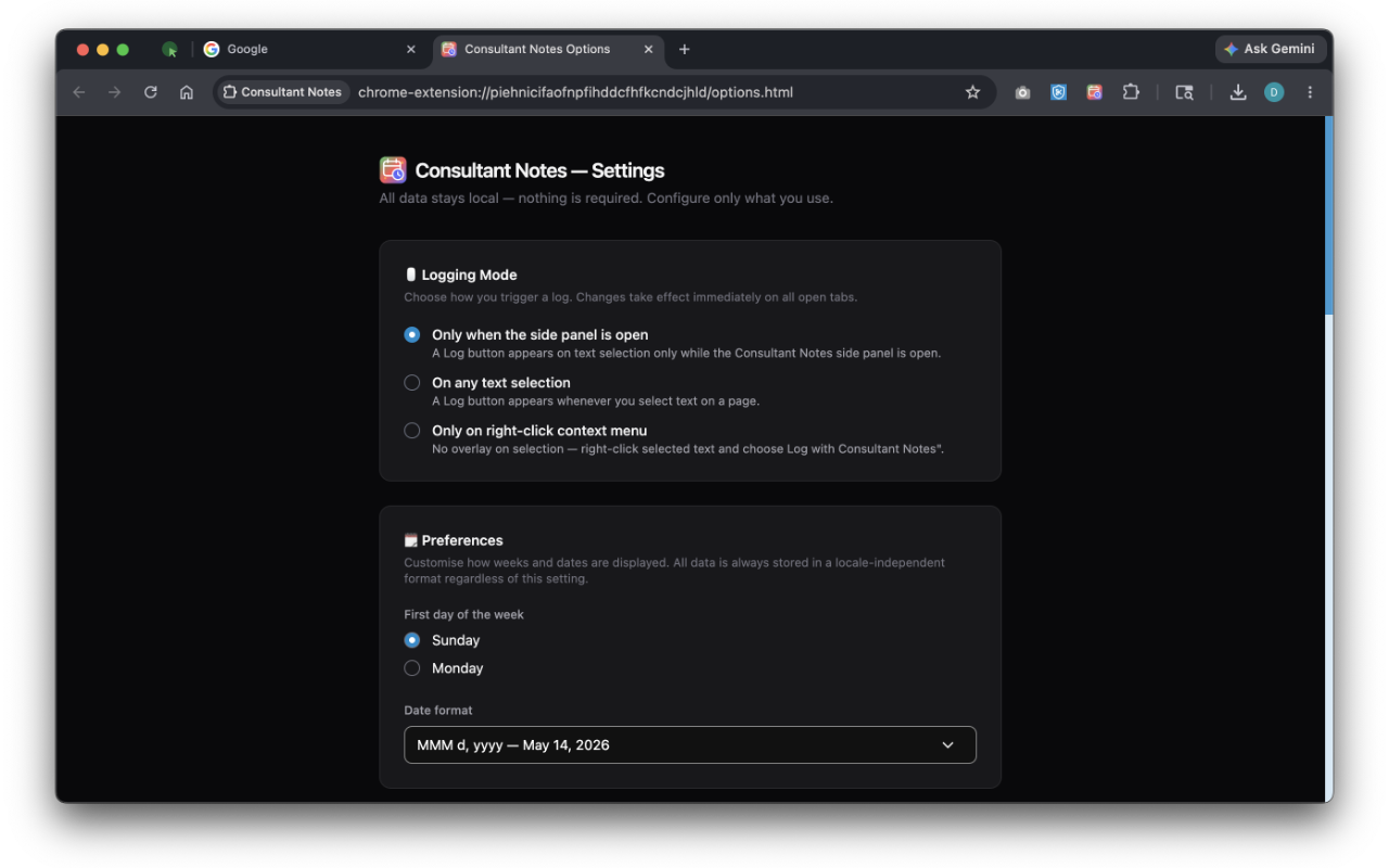 Consultant Notes - Screenshot 4