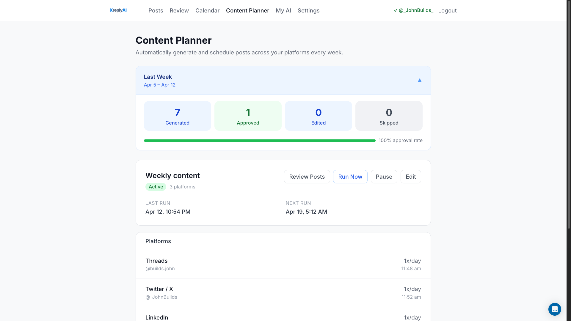 XreplyAI - Screenshot 2
