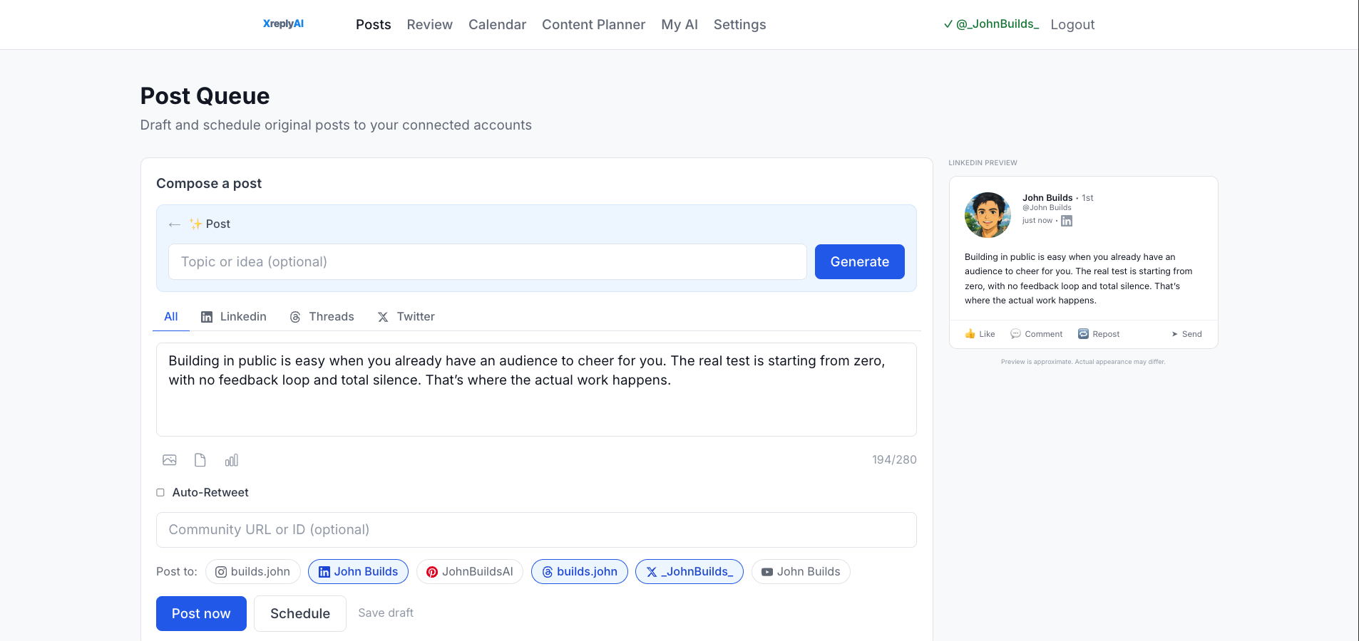 XreplyAI - Screenshot 3
