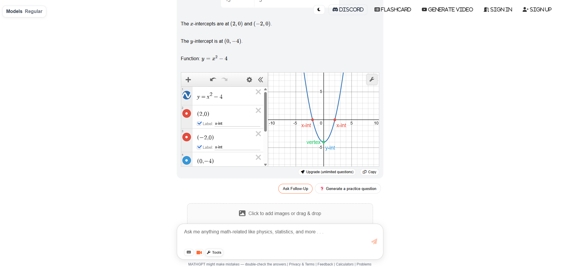 MathGPT - Screenshot 1