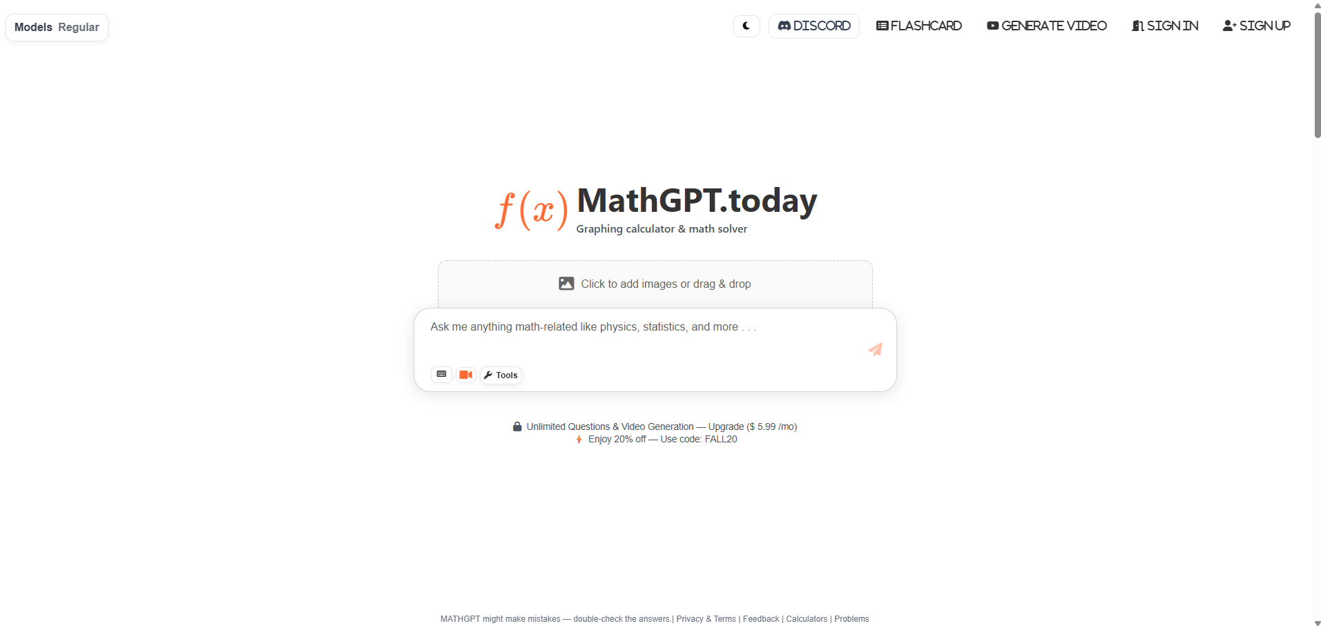 MathGPT - Screenshot 2