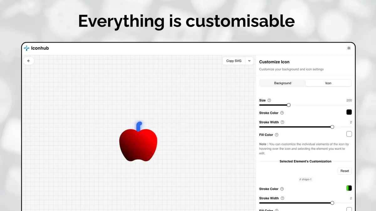 Iconhub - Customize & Export Icons in Seconds - Screenshot 3