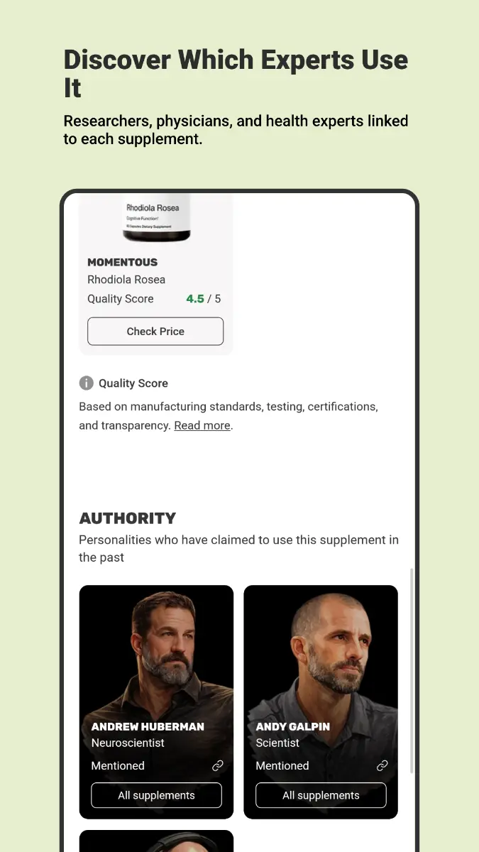 Supplement Finder - Screenshot 4