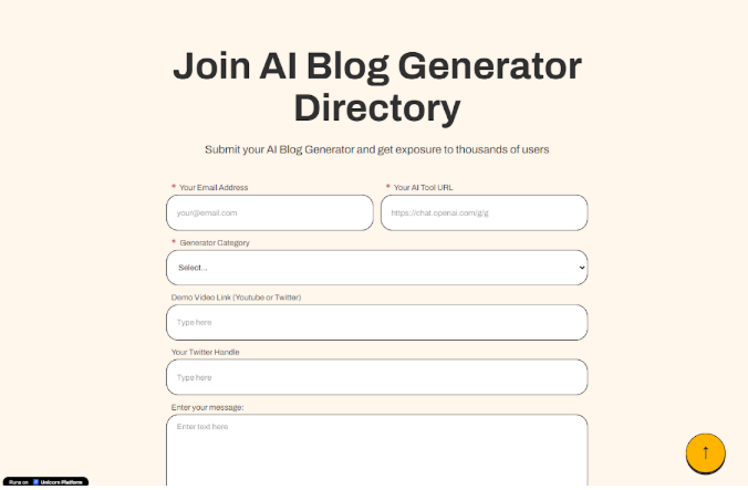 AI Blog Generators - Screenshot 2