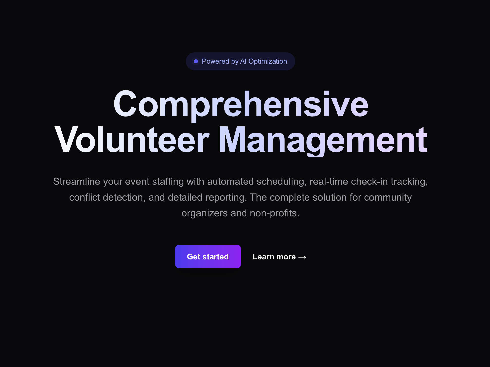 Web Scheduler - Screenshot 1
