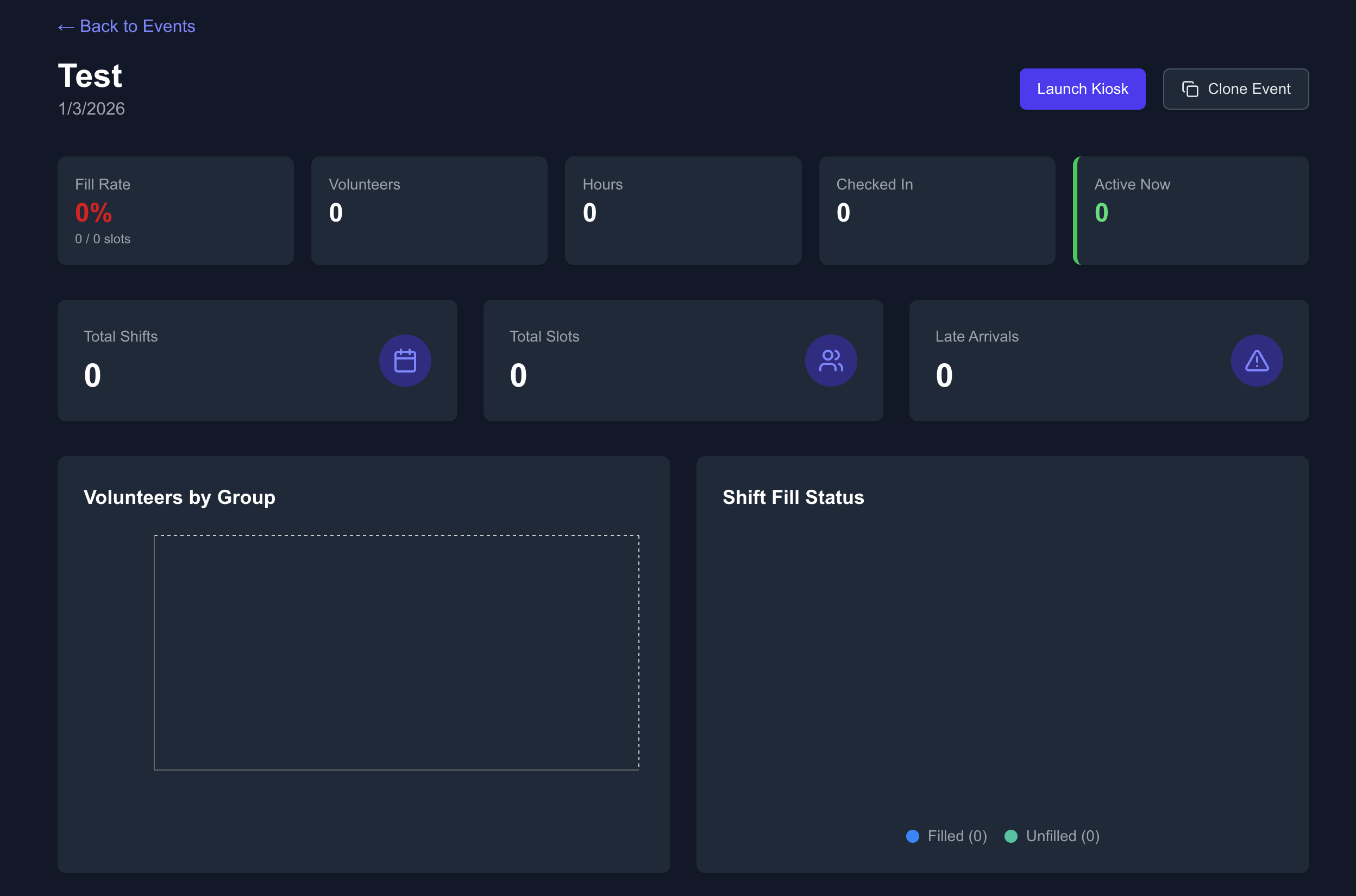 Web Scheduler - Screenshot 2