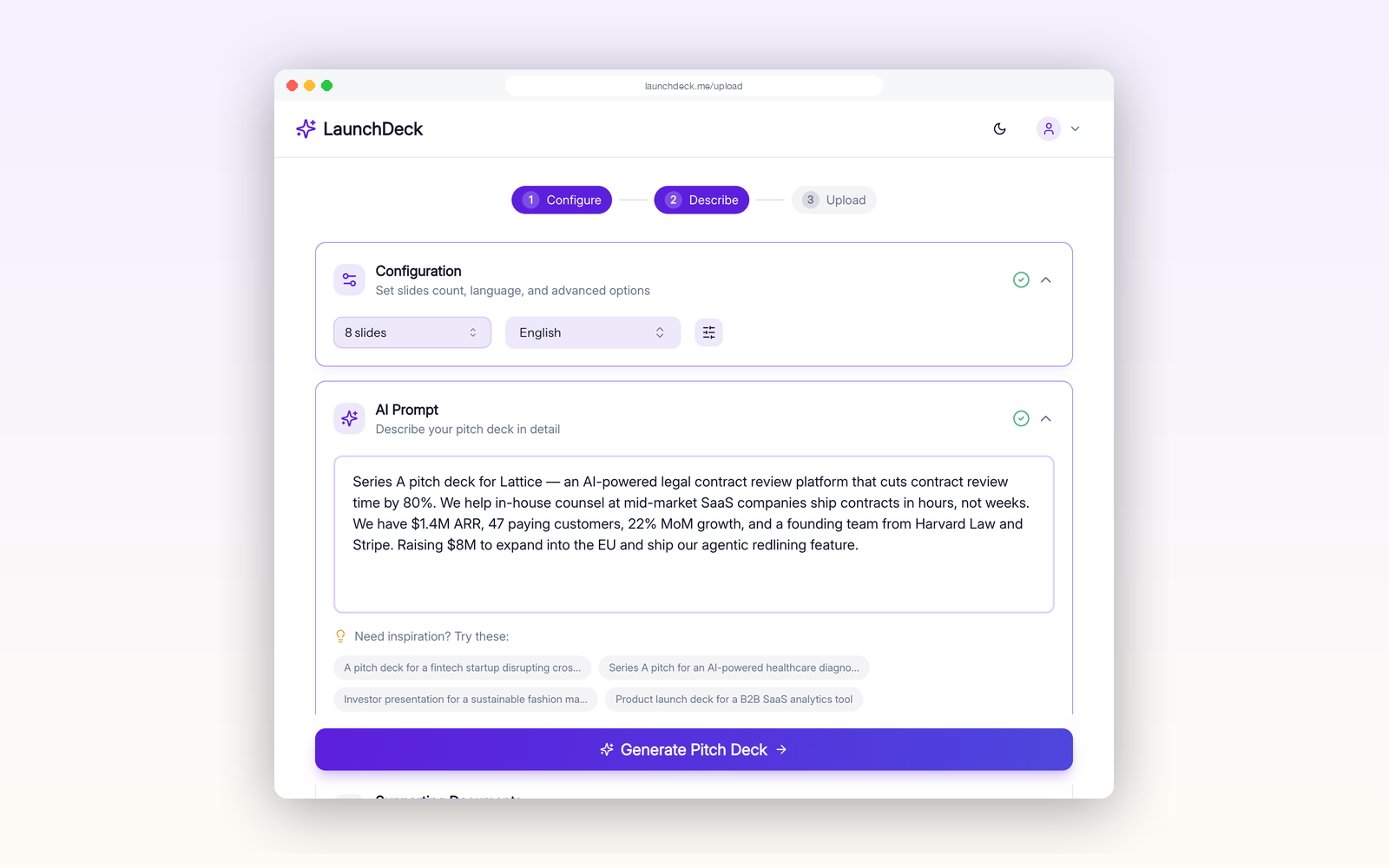 LaunchDeck - Screenshot 2