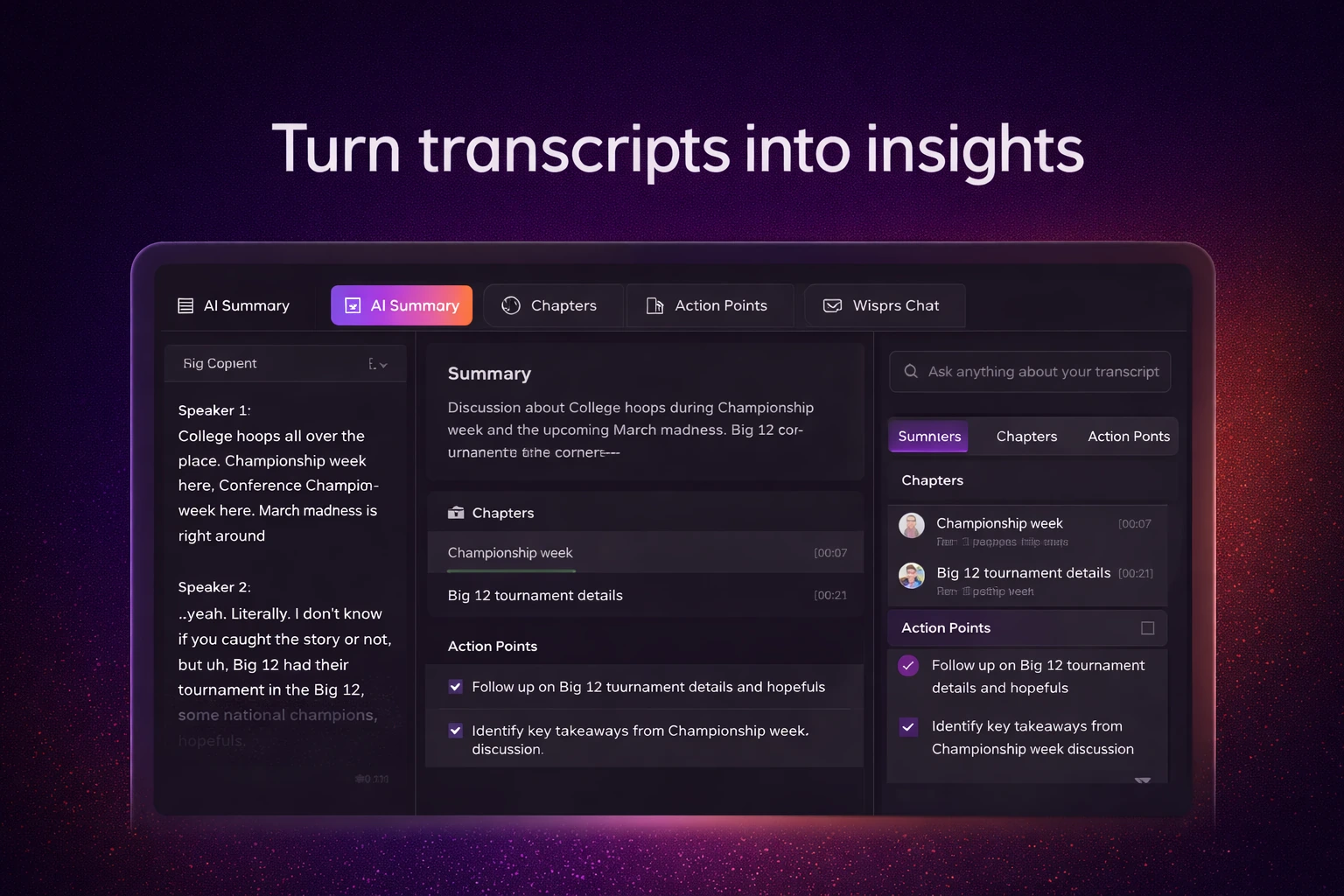 Wisprs - Screenshot 2