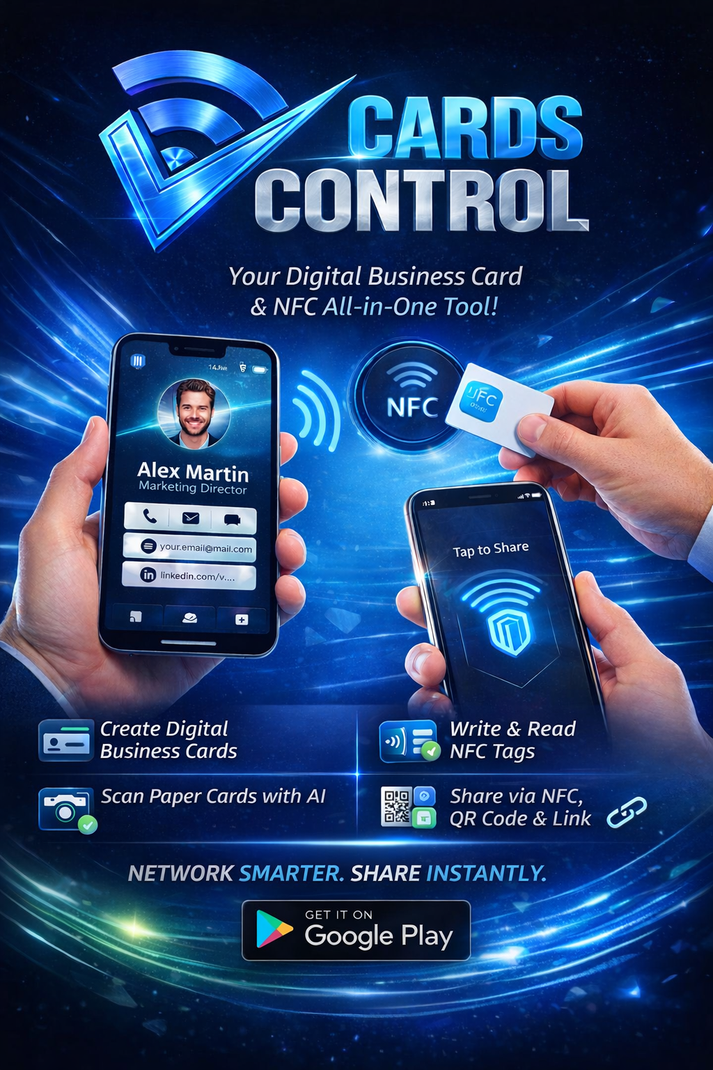 Cards Control - Screenshot 2