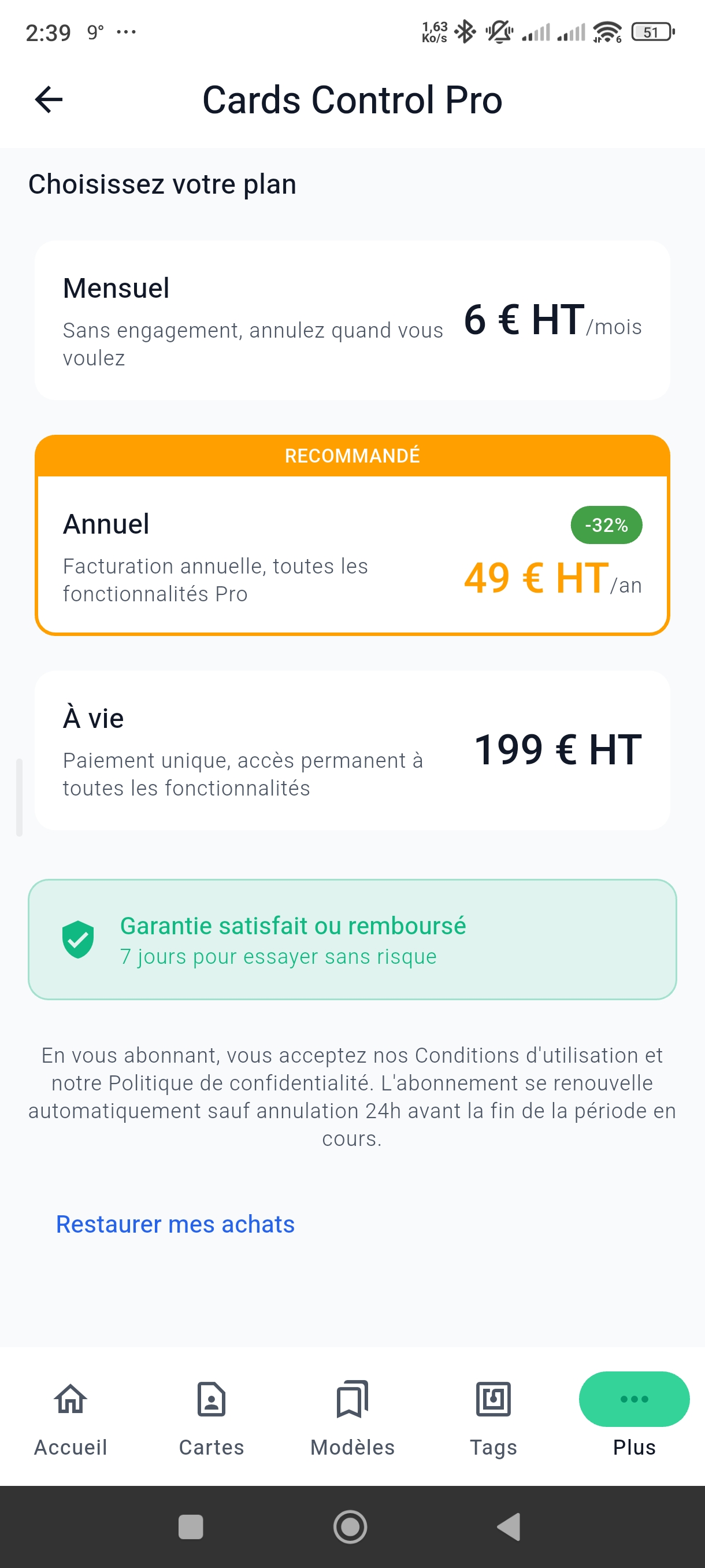 Cards Control - Screenshot 3
