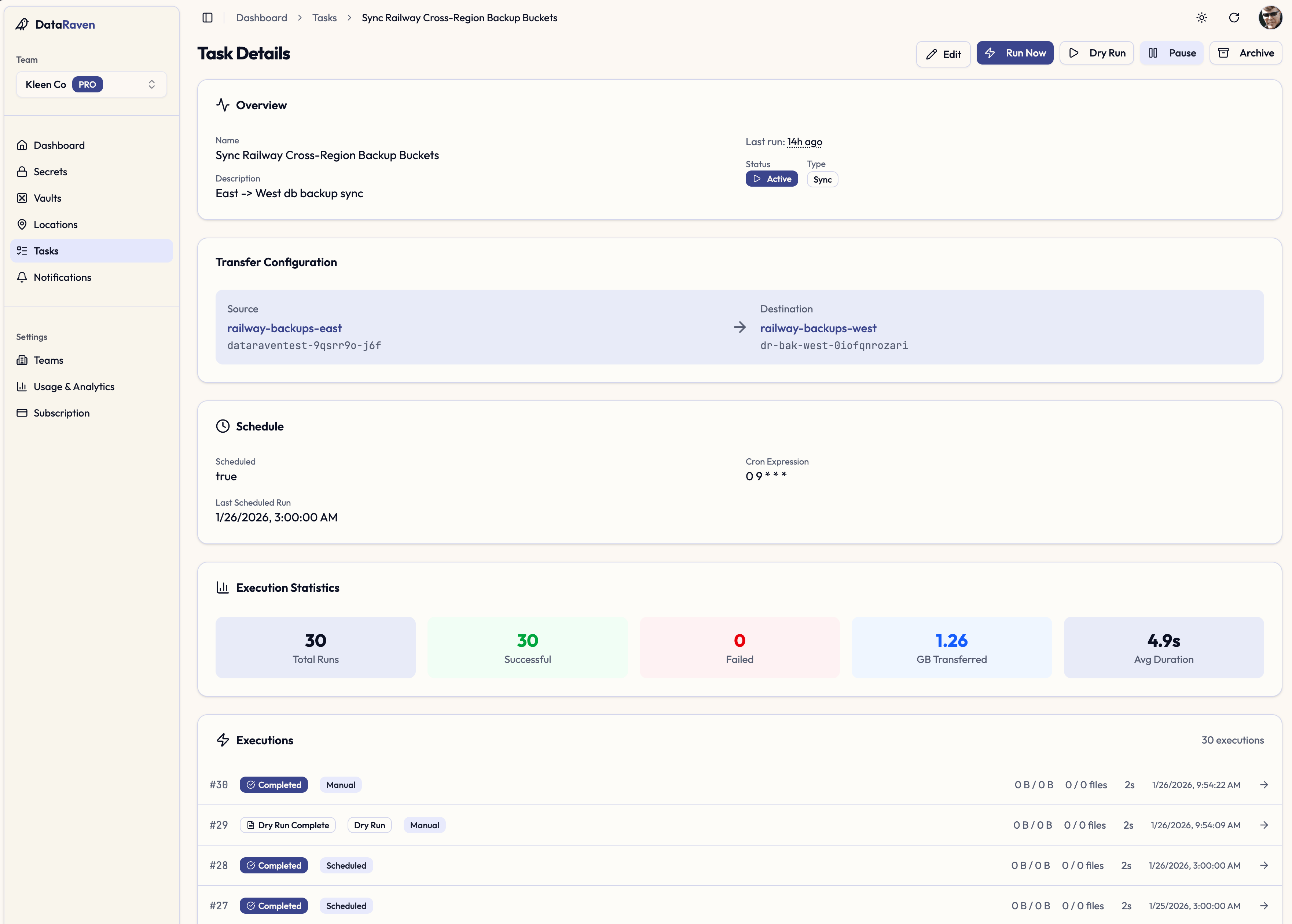 Data Raven - Screenshot 2