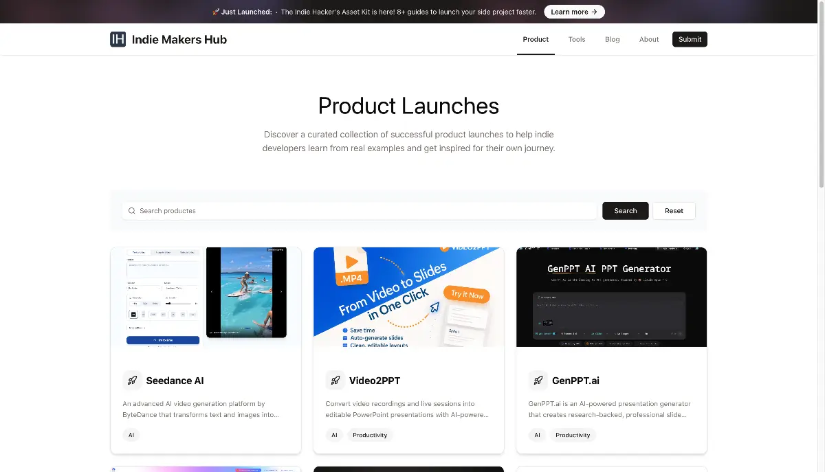 Indie Makers Hub - Screenshot 2