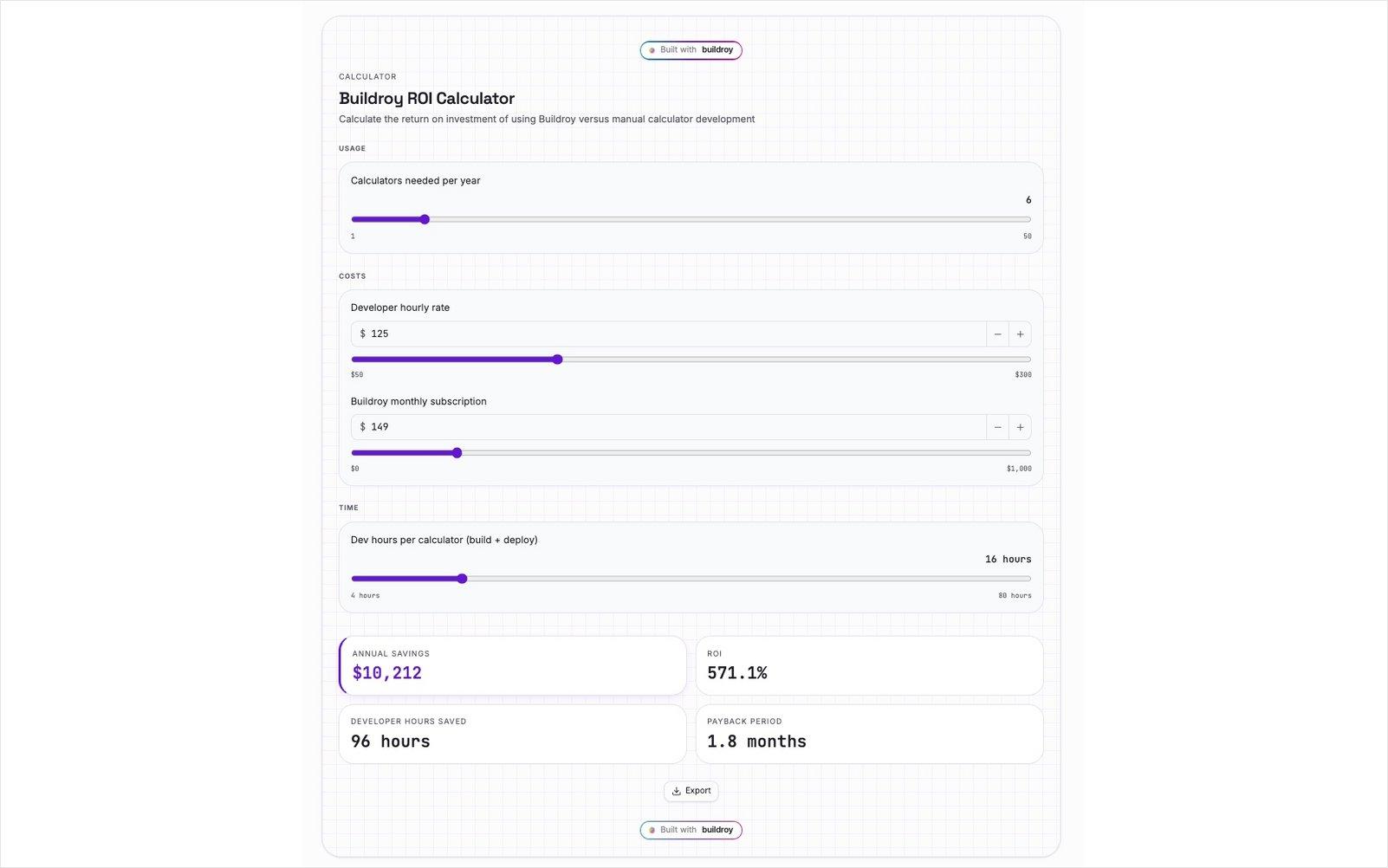BuildRoy - Screenshot 4
