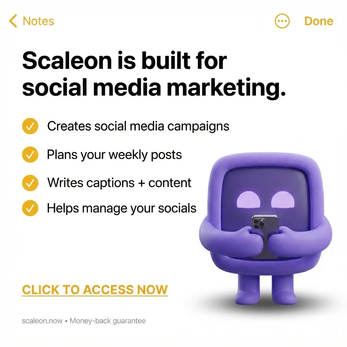 scaleon.now - Screenshot 1