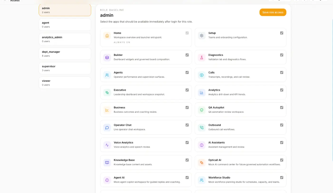 OptiCall Solutions - Screenshot 1
