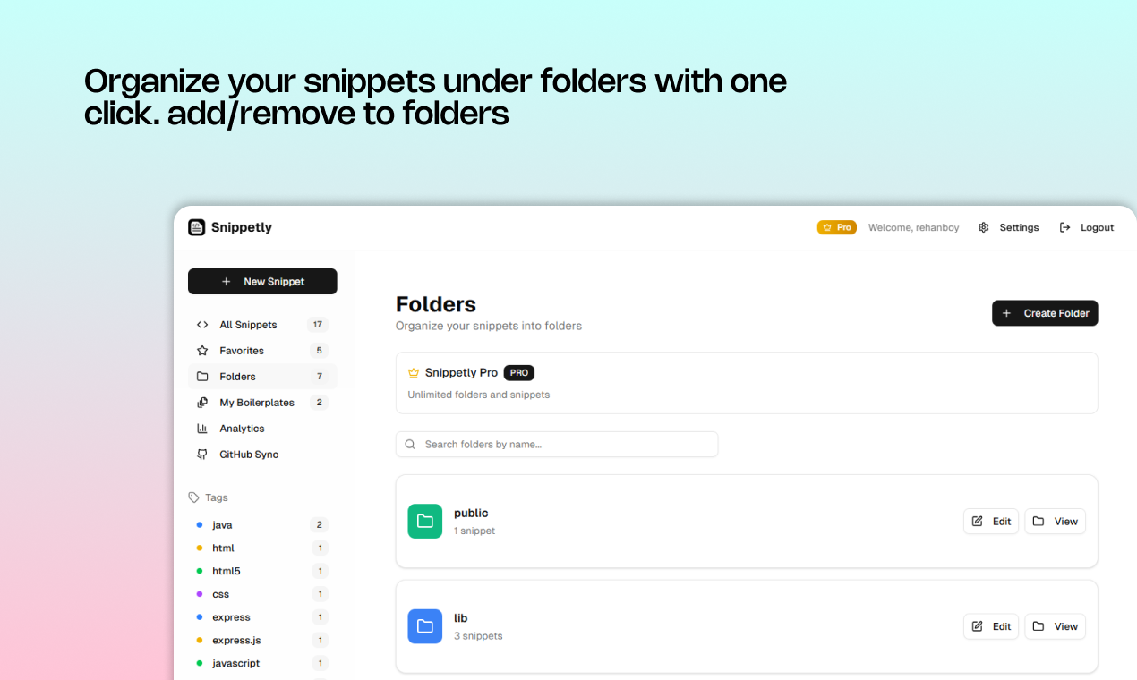 Snippetly - Screenshot 3