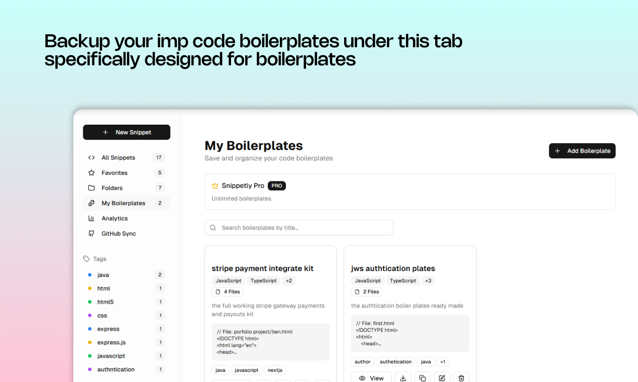 Snippetly - Screenshot 4