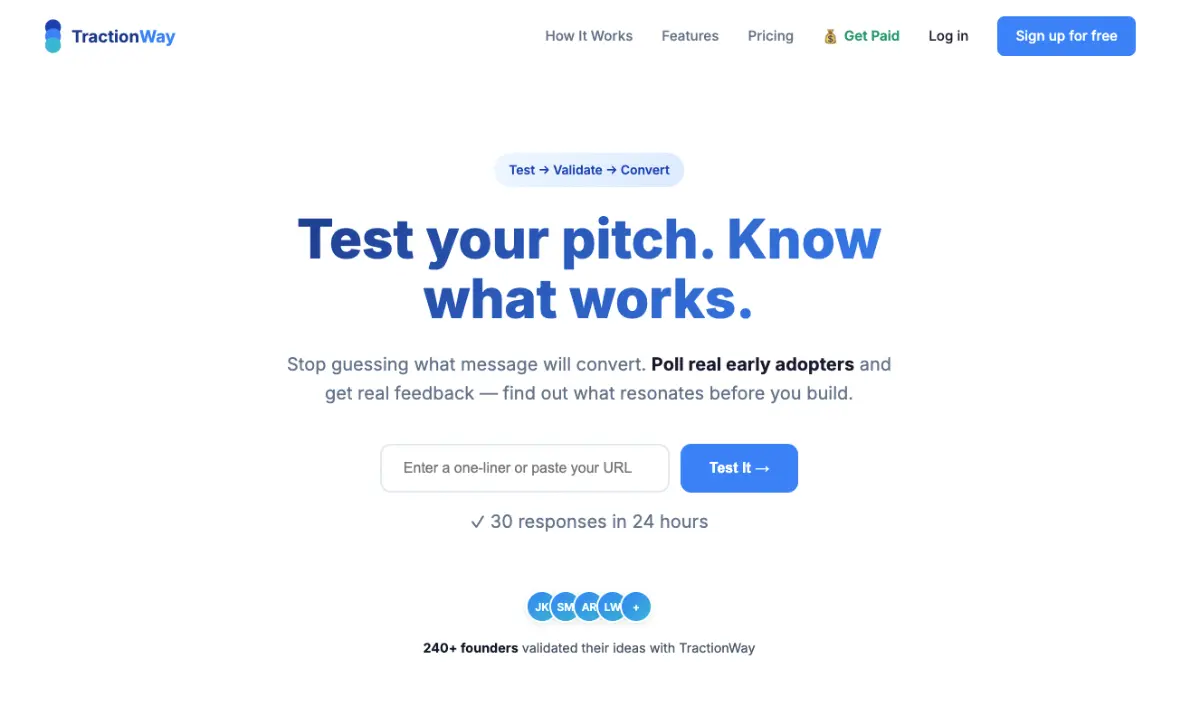 TractionWay - Screenshot 1