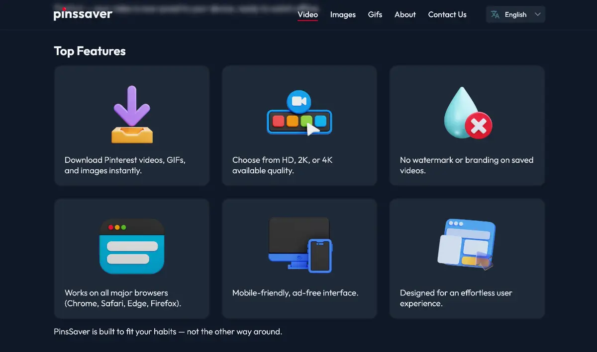 Pinterest Video Downloader - Screenshot 1