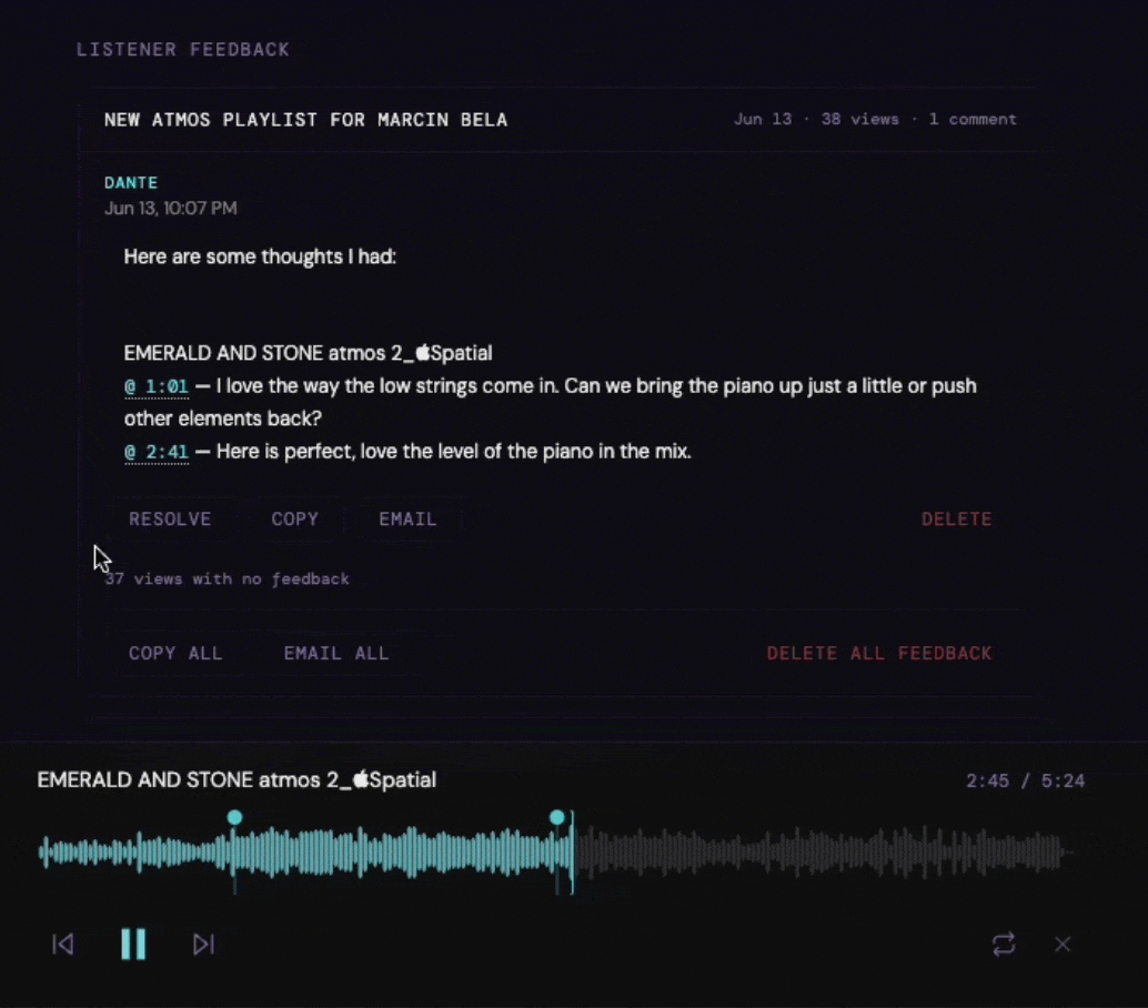 Track Lyst - Screenshot 2