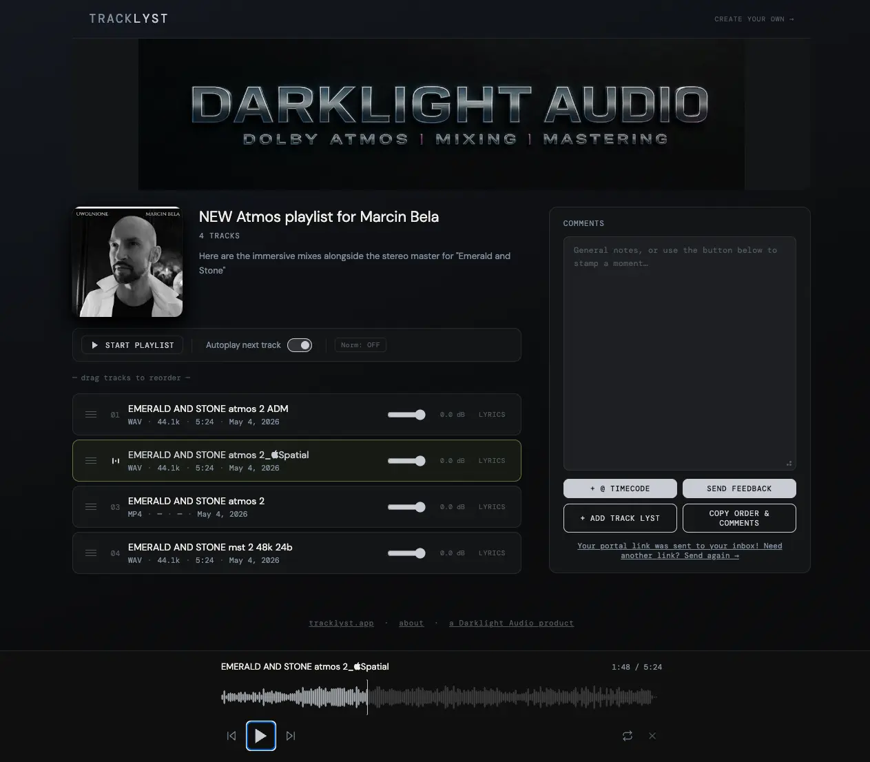 Track Lyst - Screenshot 5
