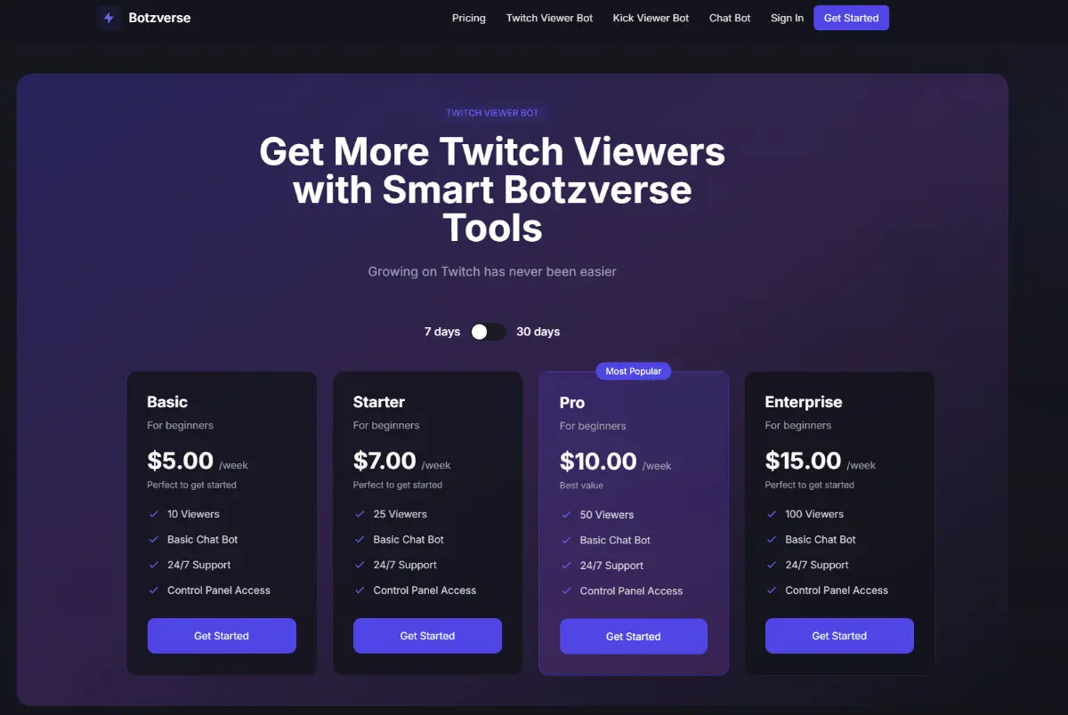 Botzverse - Screenshot 2