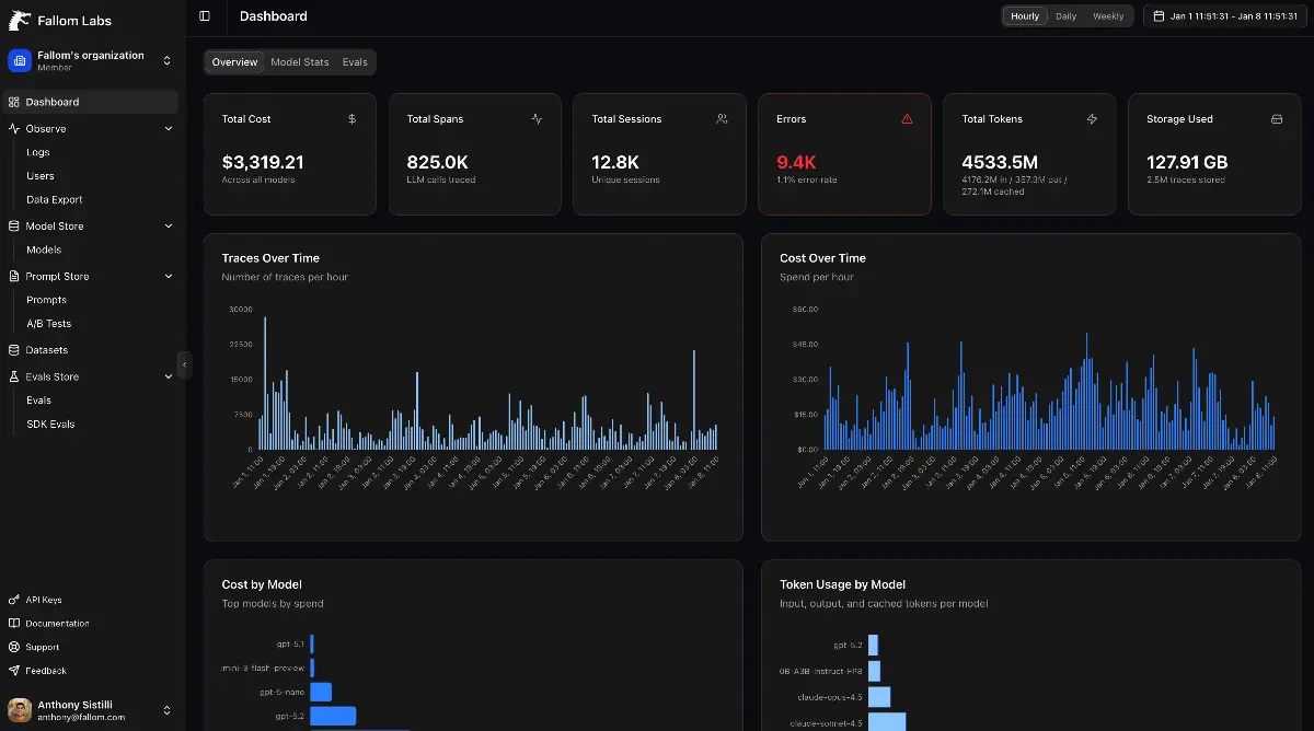 Fallom - Screenshot 1