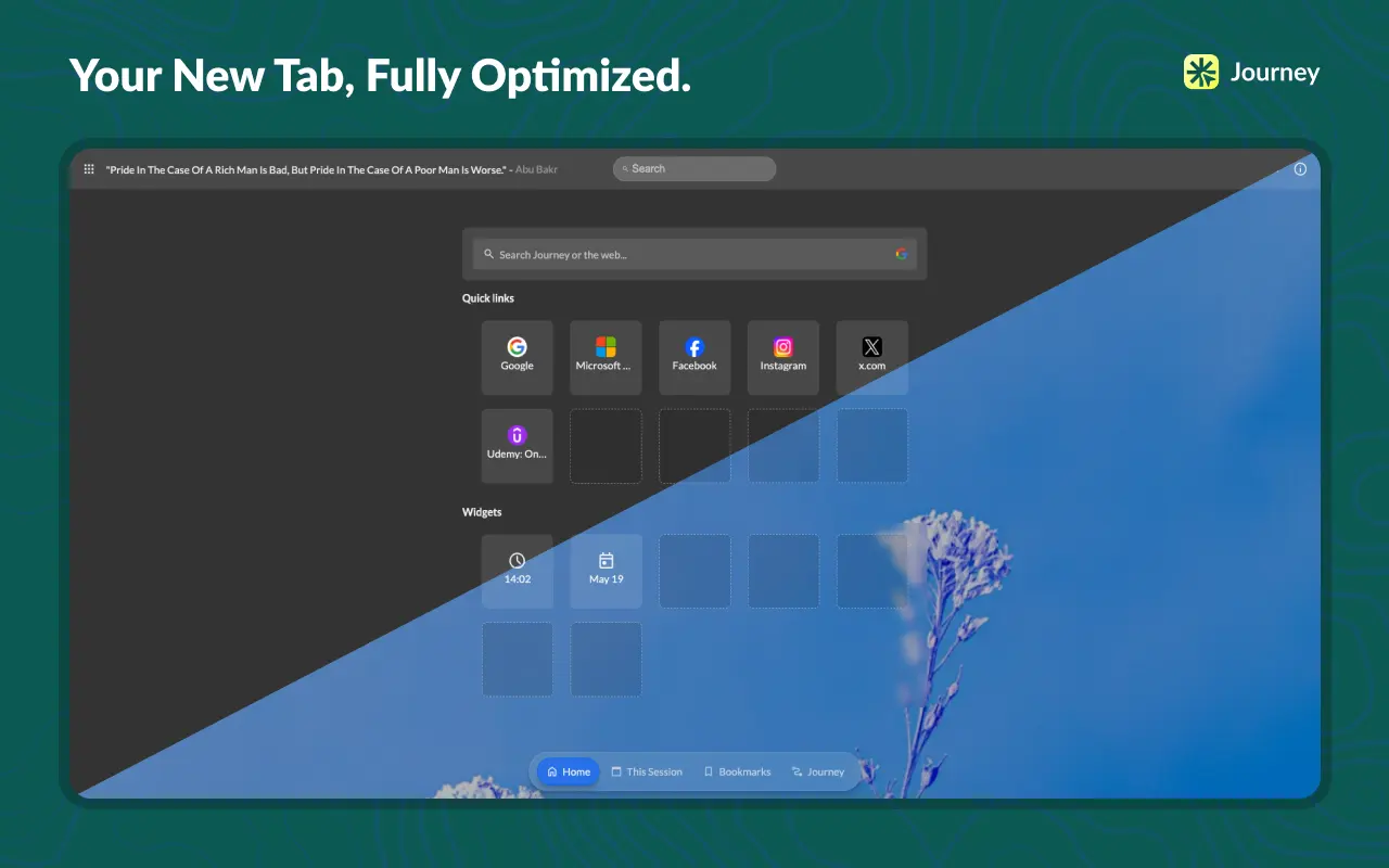 Journey - A bookmark manager - Screenshot 3