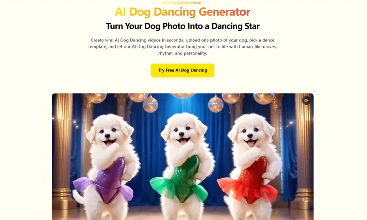 AI Dog Dancing Generator - Screenshot 1