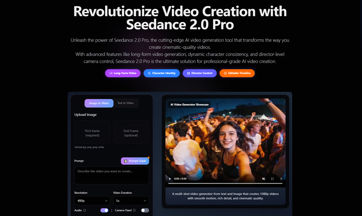 Seedance 2.0 Pro AI Video - Screenshot 4
