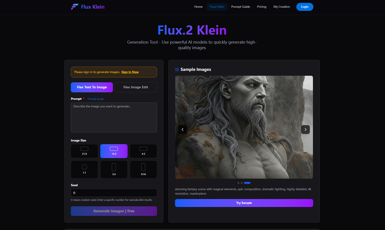 Flux Klein - Screenshot 3