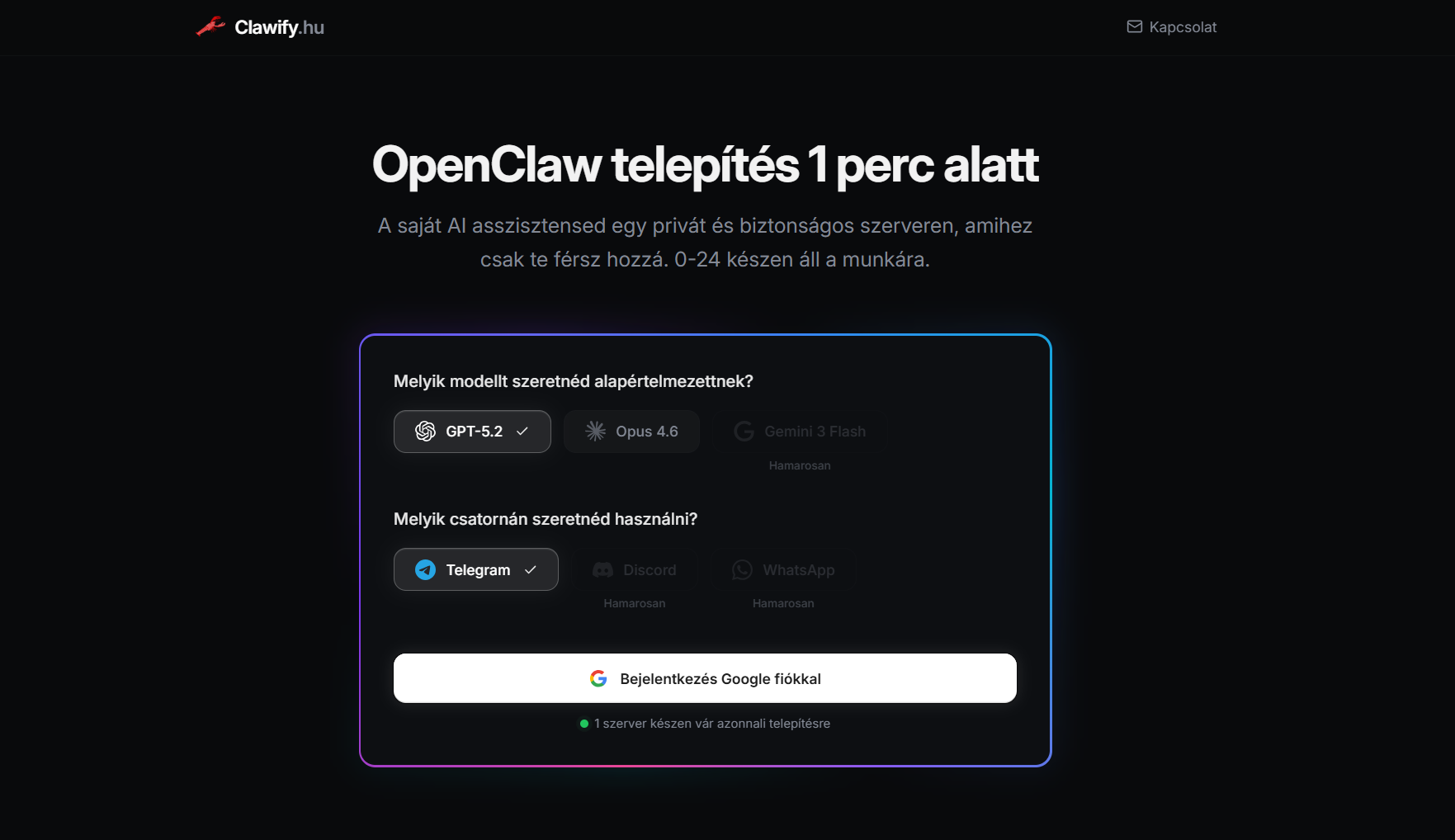 Clawify - Screenshot 1